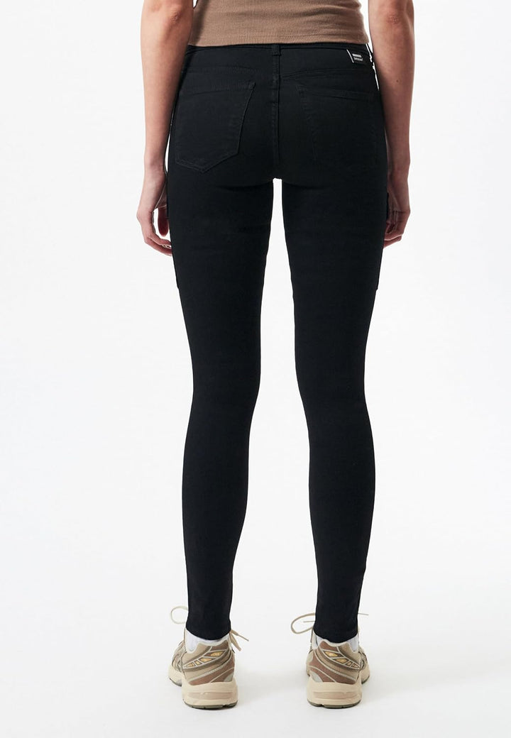 Dr. Denim Jeans Lexy Cargo S / 32L Schwarz, S / 32L Schwarz