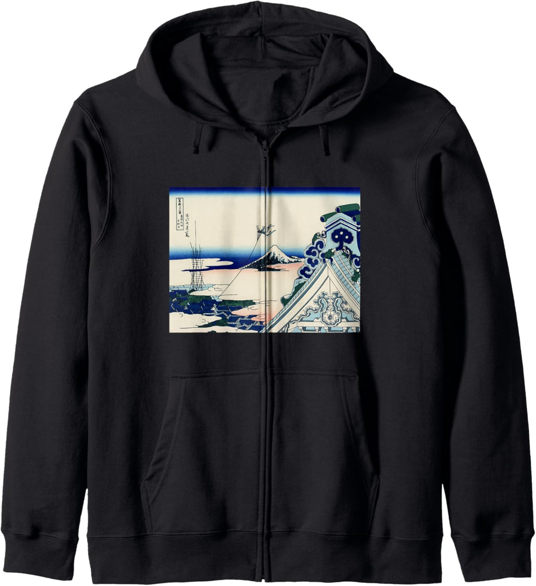 Katsushika Hokusai's Toto Asakusa Honganji Kapuzenjacke