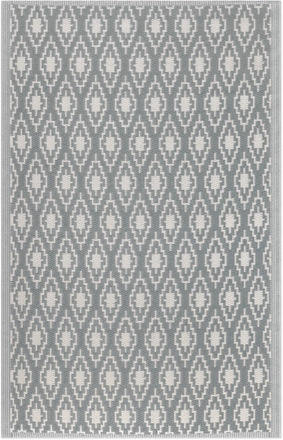 JEMIDI Outdoor Teppich 120x180cm gross - Terrassenteppich Balkonteppich Aussenteppich - Balkon Teppi