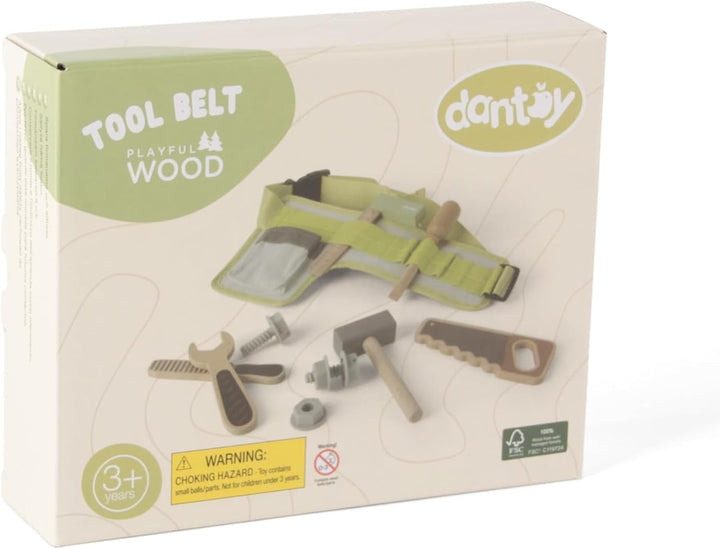 WerkzeuGGürtel Holz Geschenkbox 11 Teile