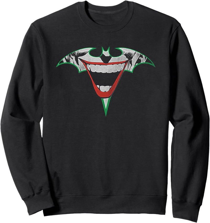 Batman Joker Bat Logo Sweatshirt