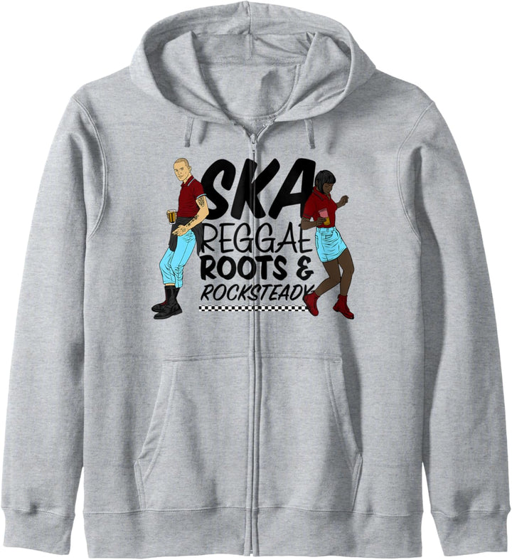 Trojan Skinhead Reggae Geschenk - Ska, Roots & Rocksteady Kapuzenjacke