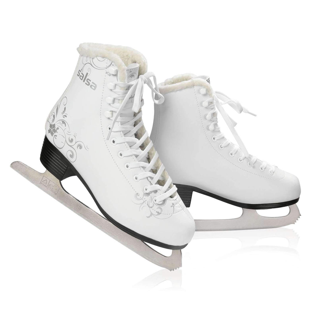 BAUD Damen Mädchen Schlittschuhe gefüttert Classic 41, 41