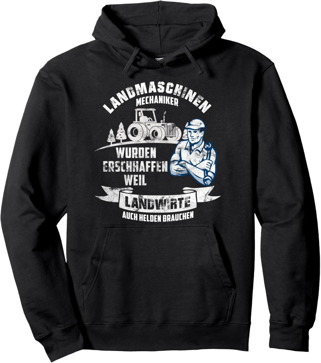 Landmaschinen Mechaniker Pullover Hoodie