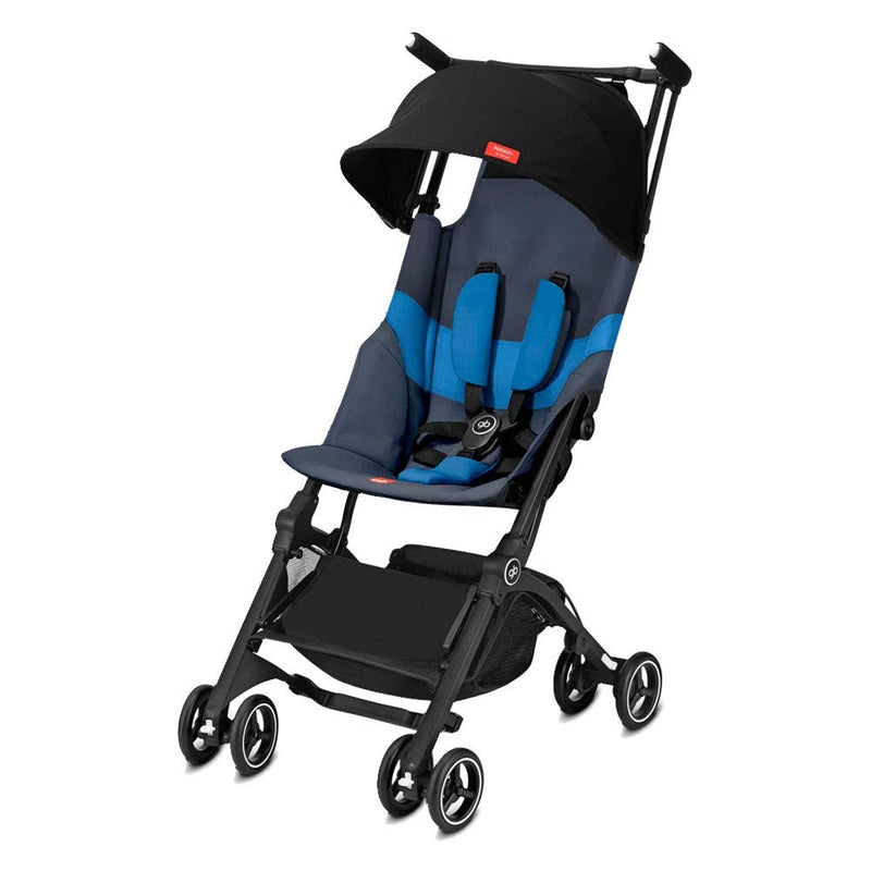 gb Gold Buggy Pockit+ All Terrain, Ultrakompakt, 0-22 kg, Ab Geburt bis ca. 4 Jahre, Night Blue Nigh