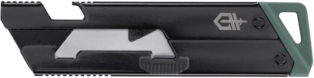 Gerber Cuttermesser mit Taschenclip, E.A.B. Slim, Wechselbare Standard-Trapezklinge, Slide Lock-Verr