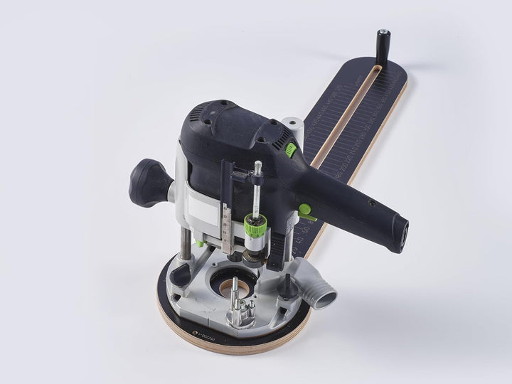 Fräszirkel Kreisschneider passend für Festool Oberfräse OF1010 1400 2200 MaKoen mm Skala mm-Skala, m