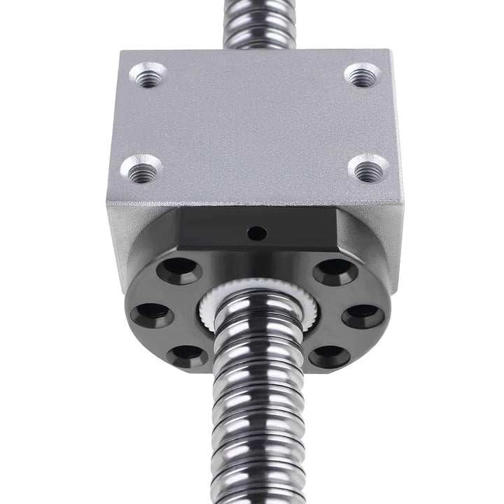 CNCYEAH SFU1204 Kugelumlaufspindel 1500 mm Kugelumlaufspindeln mit Metallabweiser + Handradmutter BK