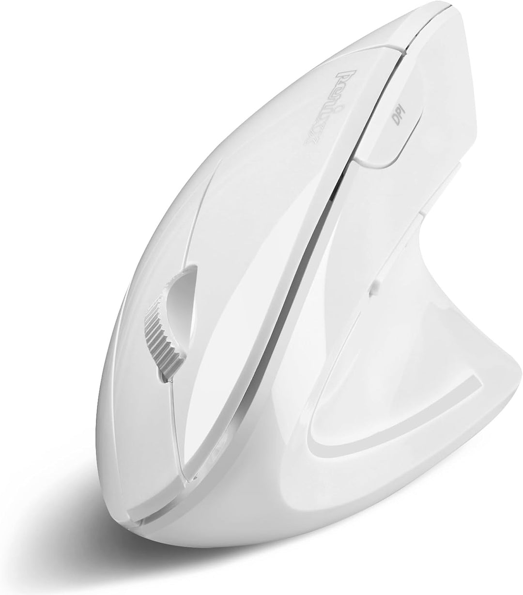 Perixx PERIMICE-813W Vertikale Bluetooth-Maus - Kabellose 3-in-1-Multi-Device-Technologie - Reise-Tr
