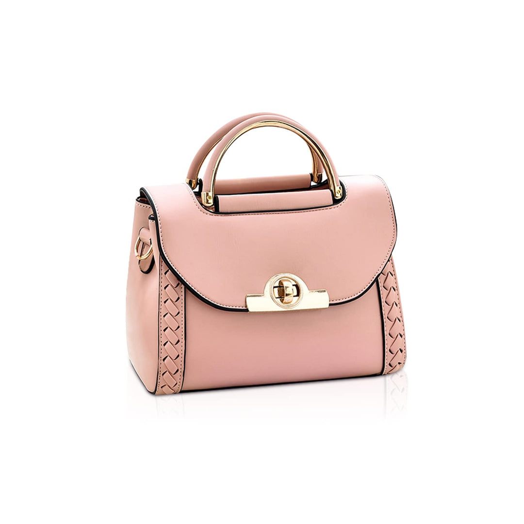 NICOLE &amp; DORIS Damen Handtasche Klein Umhängetasche PU Leder Handtaschen Elegante Schultertasche Cro