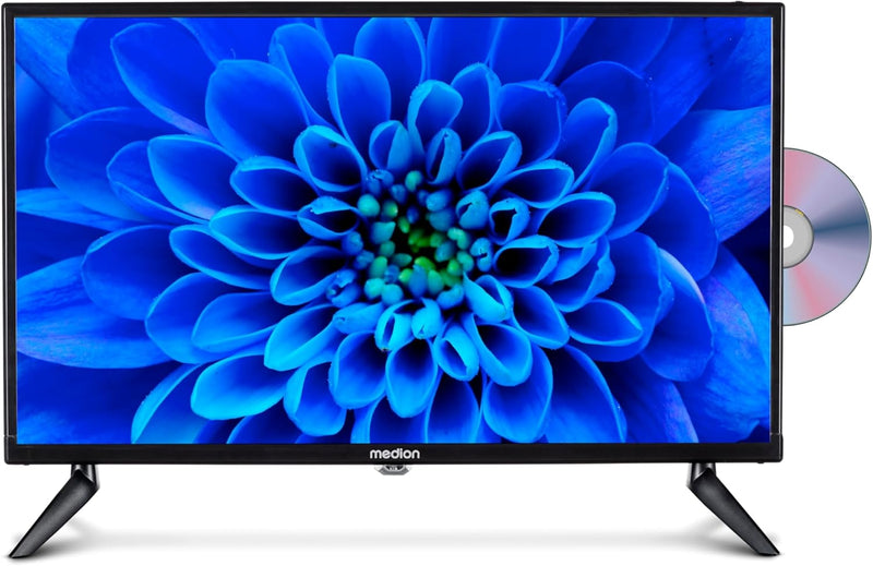 MEDION E12422 (MD 20114) 59,9 cm (24 Zoll) Full HD Fernseher mit DVD-Player (perfekt für Camping Woh