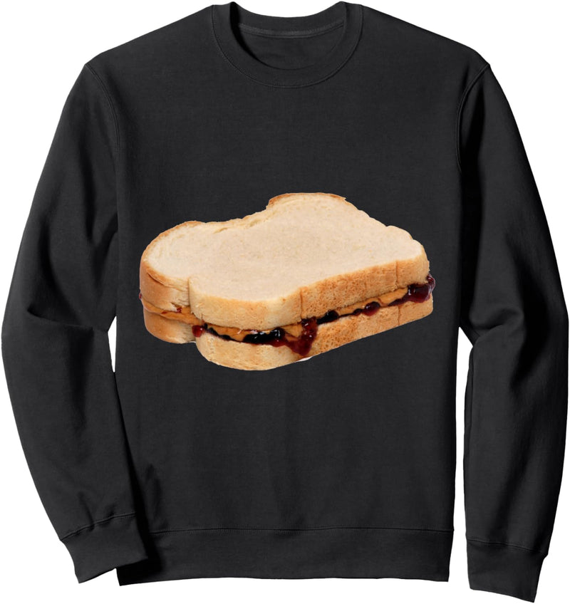 Erdnussbutter und Gelee Sandwich Sweatshirt