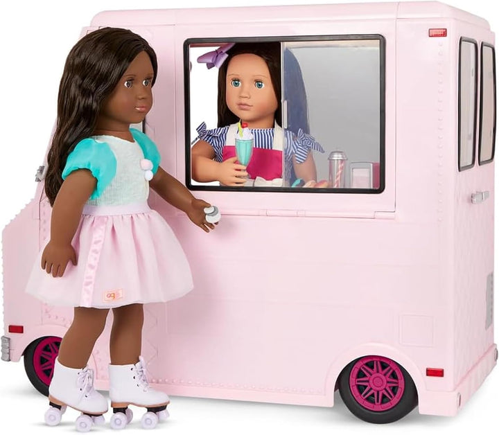 Our Generation 44718 BD37363-OG-Pinker Eiswagen-44718, 18"