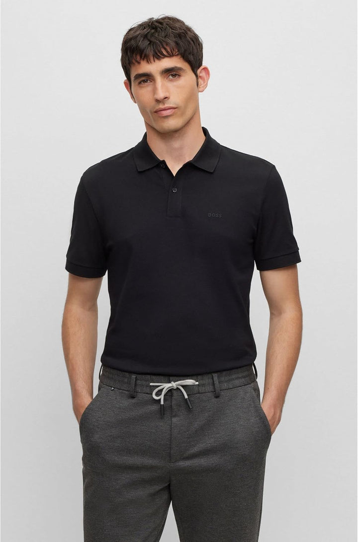BOSS Herren Pallas 10241531 01, L Schwarz