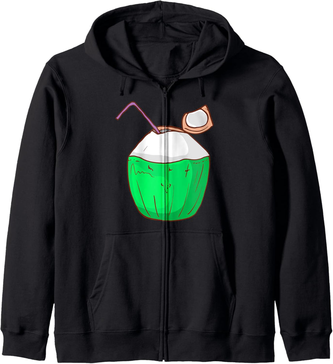 Kokosnuss Kokosnussmilch Vegan Veganer Vegetarier Vegetarisch Kapuzenjacke