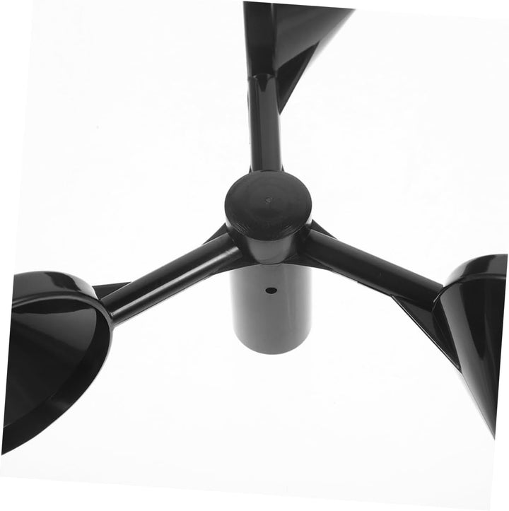 Yardwe 2 Stück Windmessbecher Aus Abs 3-tassen Anemometer Sensor Ersatzteil Für Windgeschwindigkeits