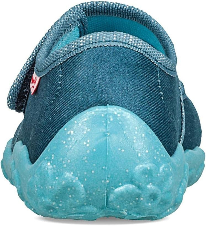Superfit Mädchen Bonny Hausschuh 27 EU Blau Blue 282, 27 EU Blau Blue 282