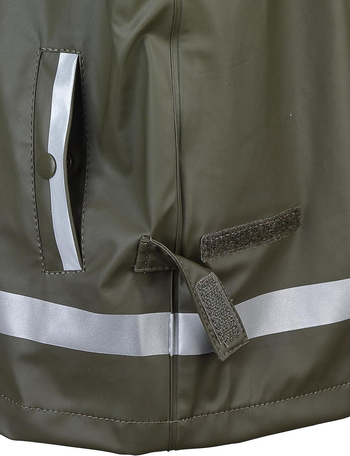 Sterntaler Unisex Kinder Regenjacke Ungefüttert Regenmantel 74 Dunkelgrün, 74 Dunkelgrün