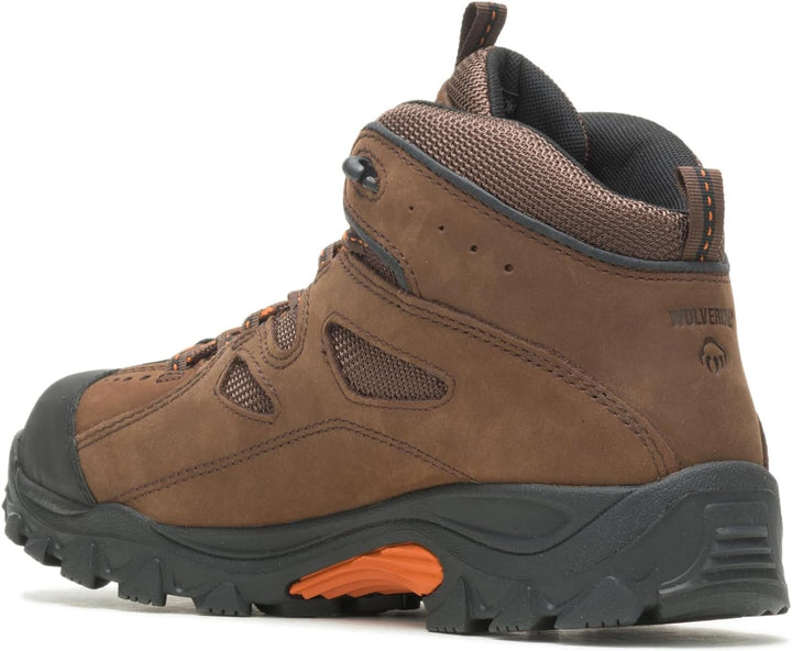Wolverine Hudson W02194 Arbeitsstiefel für Herren 42 EU X-Weit Dunkelbraun, 42 EU X-Weit Dunkelbraun