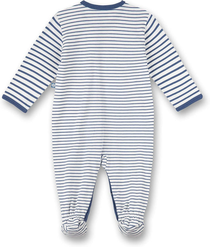 Sanetta Baby-Jungen Strampler Blau Kleinkind-Schlafanzüge 86 Ink Blue, 86 Ink Blue