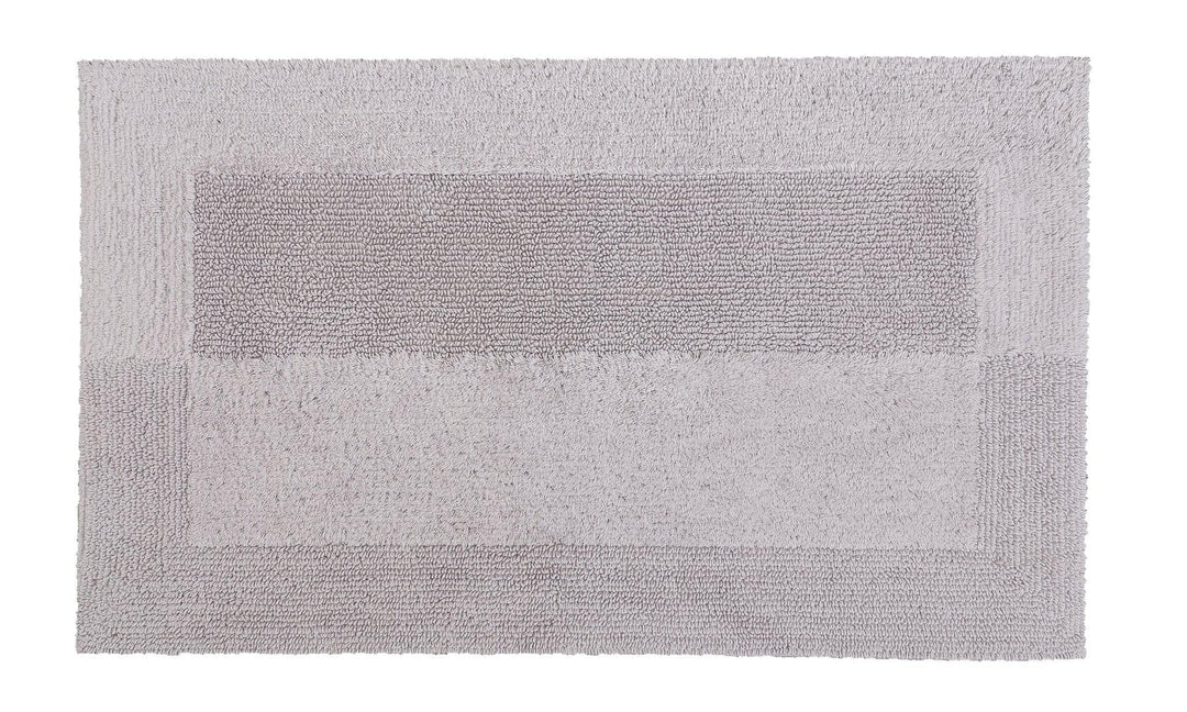 Kleine Wolke 5418146360 Badteppich Havanna, 60 x 100 cm, silbergrau 60x100 cm Grau, 60x100 cm Grau