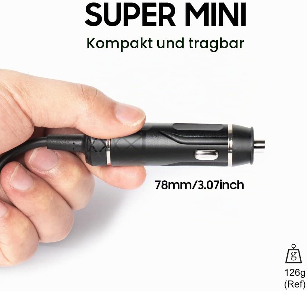 KFD 12V-24V Kfz Kühlbox Kabel, Auto Kühlschrank Kabel für Alpicool Mobicool Waeco CF-18 DOMETIC Alpi