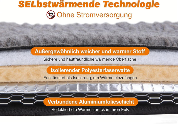 Katzenhaus für draussen mit Selbstwärmematte, wetterfestes Wildkatzenhaus Outdoor, hölzernes kleines