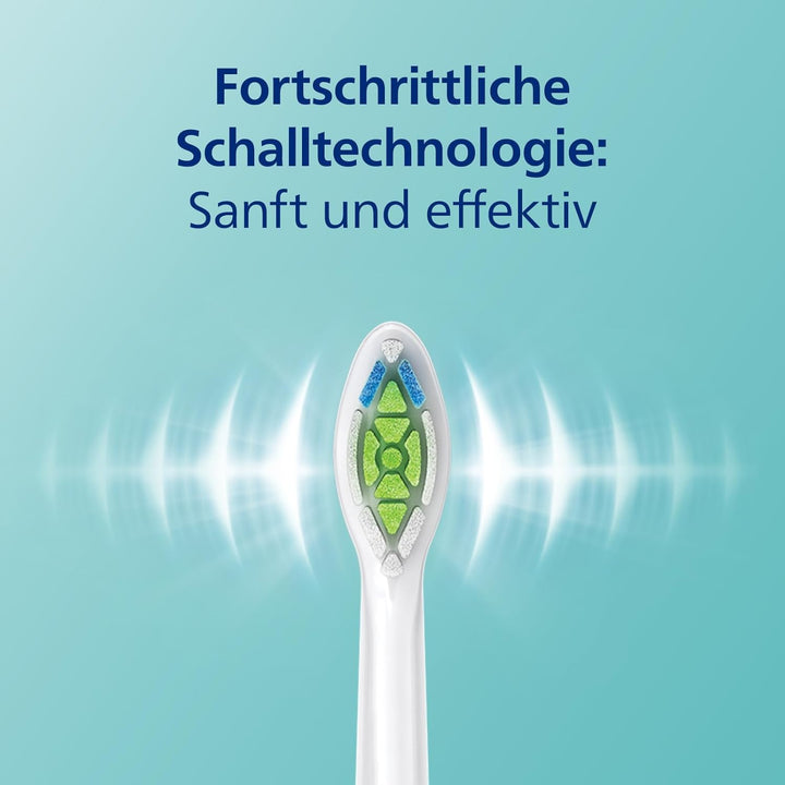 PHILIPS Sonicare ProtectiveClean 4500 elektrische Zahnbürste, Schallzahnbürste mit 2 Putzprogrammen,