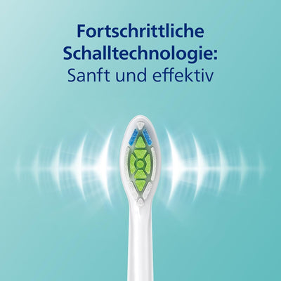 PHILIPS Sonicare ProtectiveClean 4500 elektrische Zahnbürste, Schallzahnbürste mit 2 Putzprogrammen,