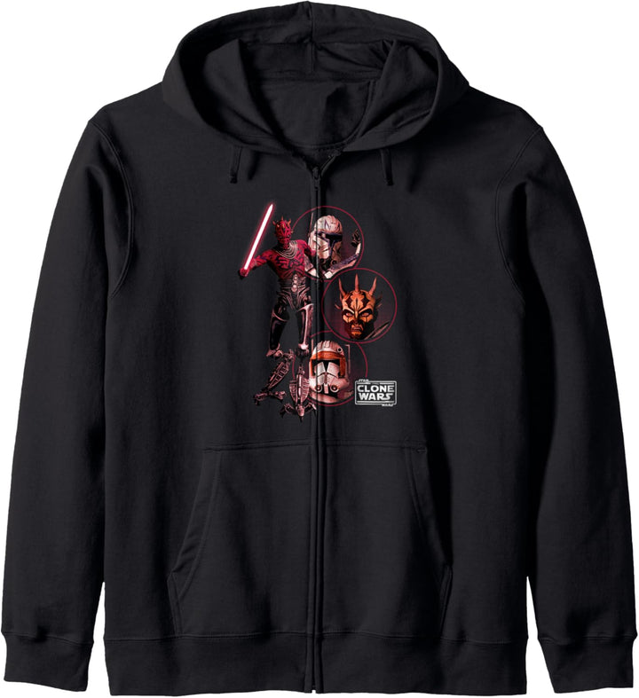 Star Wars: Clone Wars Dark Side Group Shot Kapuzenjacke