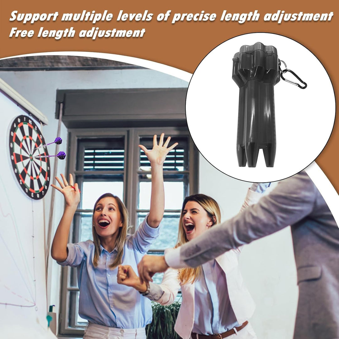 Tragetasche für 3 Darts, harte Spitzen, längenverstellbar, tragbar, für Zuhause, Restaurant, Outdoor