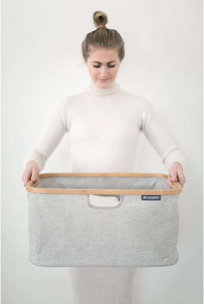 Brabantia - Faltbarer Wäschekorb - Multifunktional; Aufbewahrungsbox für Papier und Spielzeug - Gros