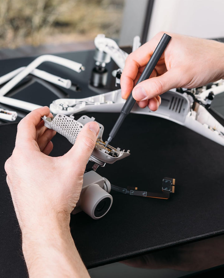 Fanttik X5 Max HANDBUCH Feinmechaniker Schraubendreher Set,50-in-1 magnetische Bits, kleiner Schraub