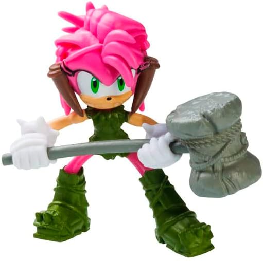 Bizak Sonic Prime 12 Figuren 6,5 cm hoch in Deluxe-Box inkl. 2 Exklusive Überraschungsfiguren Sortim