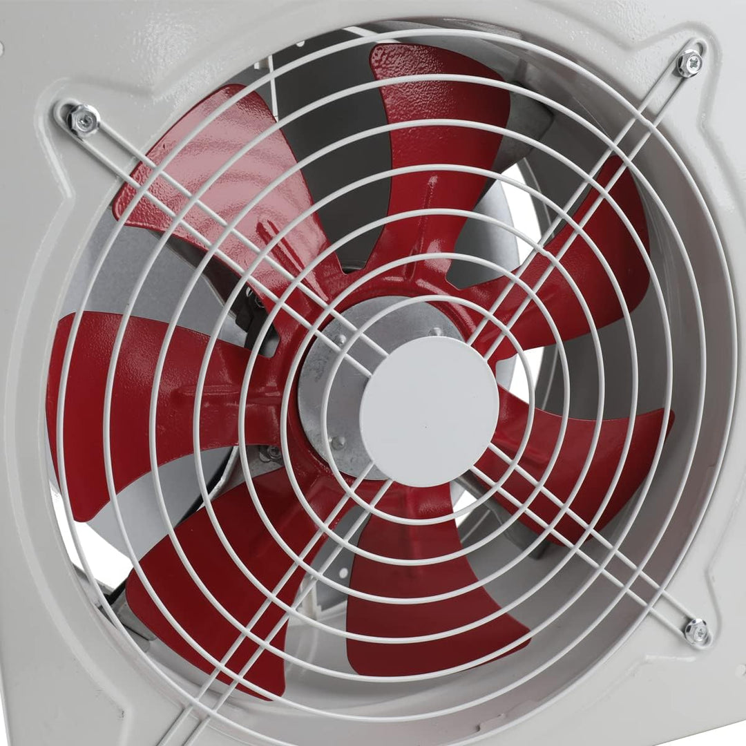 ECUTEE 220V 12" Axiallüfter Abluftventilator 300mm Axialventilator Küchenabluftventilator Industriel