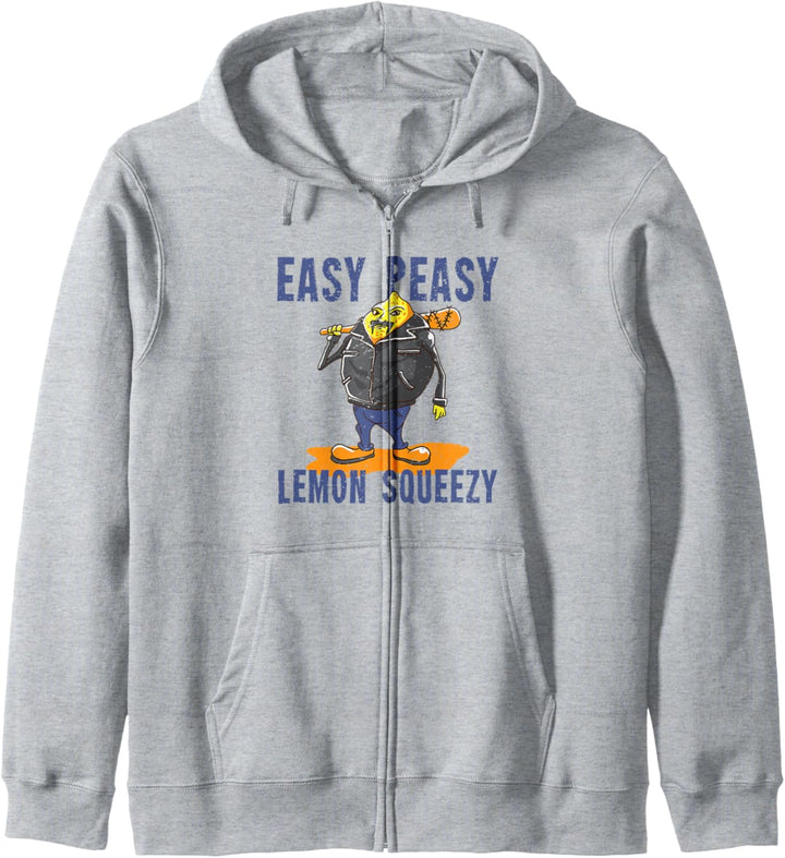 Easy Peasy Lemon Squeezy Lustige Zitronen Spruch Kapuzenjacke