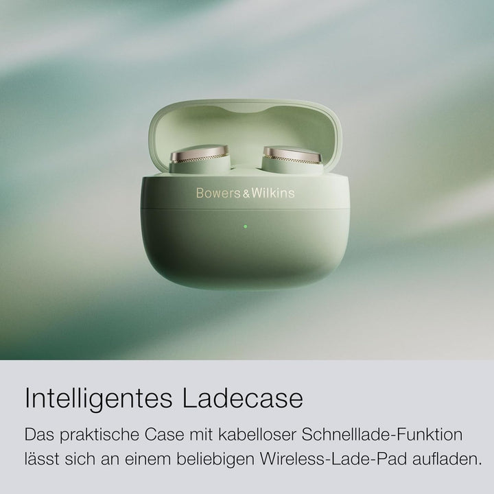 Bowers &amp; Wilkins Pi8 kabellose True Wireless Kopfhörer mit Aktiver Geräuschunterdrückung, Bluetooth,