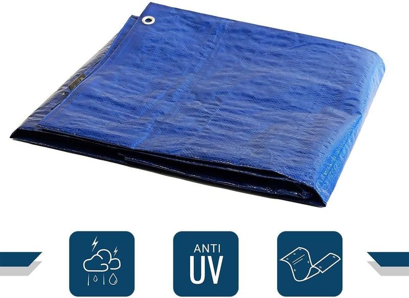 Abdeckplane Pool 150 g/m² – 6 x 10 m – Decke Pool – Bache Wasserdicht – Abdeckplanen Pool