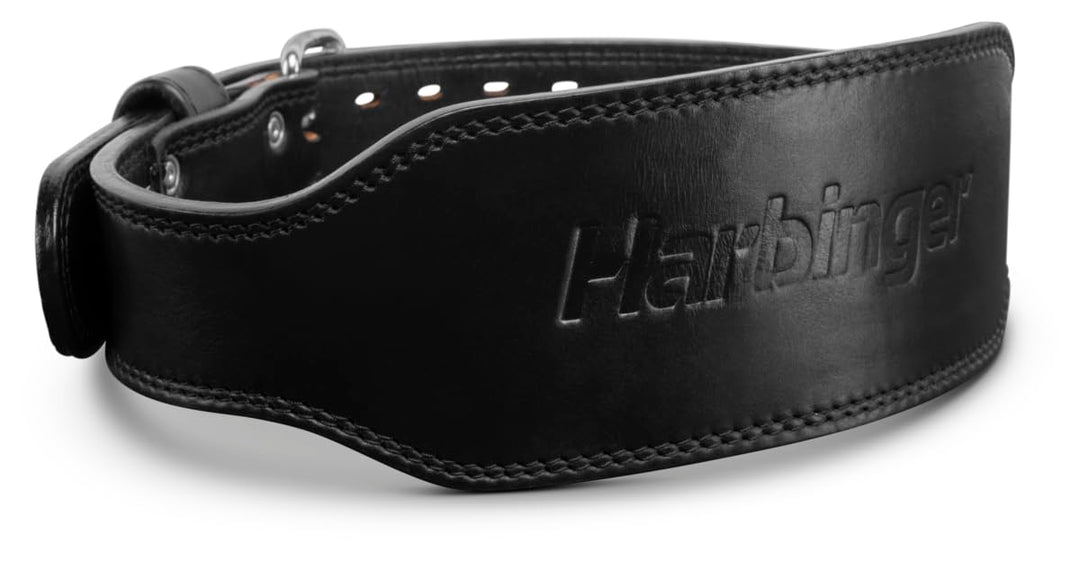 Harbinger 7mm Pro Leather Gewichthebergurt-Bietet Gleichgewicht,Unterstützung,Komfort Und Beweglichk