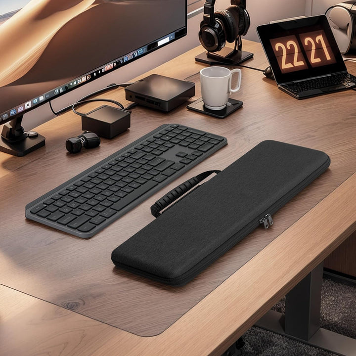 GEEKRIA-Hartschalen-Ersatz, kompatibel mit Logitech MX Keys Advanced Wireless Illuminated Keyboard u