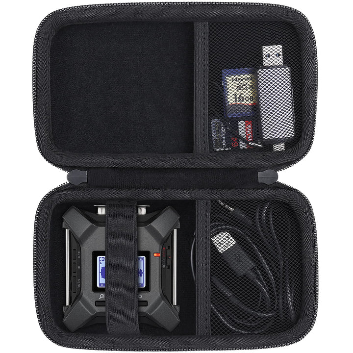 co2CREA Hart Reise Schutz Hülle Etui Tasche für Zoom F3 Multi-Track Field Recorder, Nur Hülle, für Z