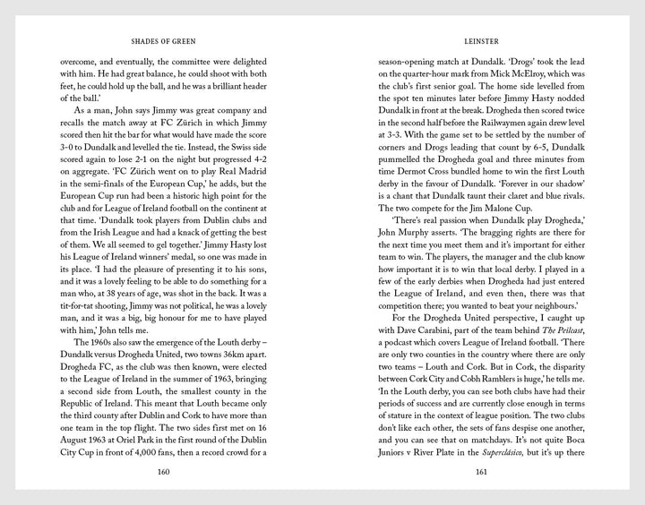Shades of Green: A Journey into Irish Football, Taschenbuch