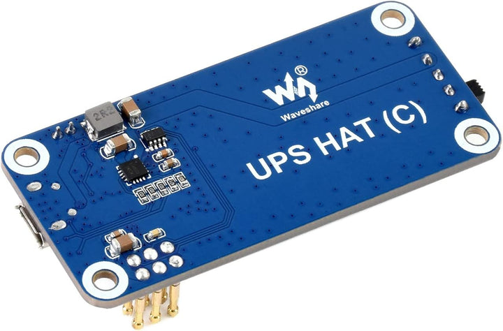 Waveshare UPS HAT (C) for Raspberry Pi Zero 5V Uninterruptible Power Supply Multi Battery Protection