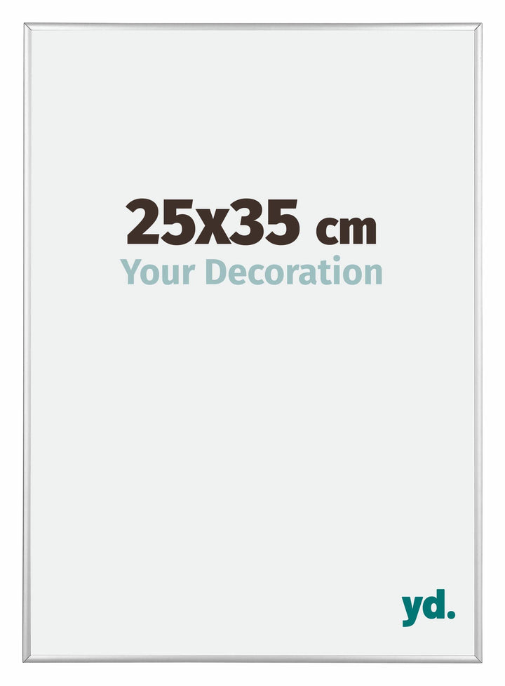 yd. Your Decoration - Bilderrahmen 25x35 cm - Bilderrahmen aus Aluminium mit Acrylglas - Antireflex