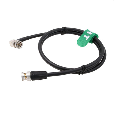 HangTon 12G SDI Raw 4K 60p Videokabel rechtwinklig auf gerade, BNC 75 Ohm, Koaxial, geschirmt für So