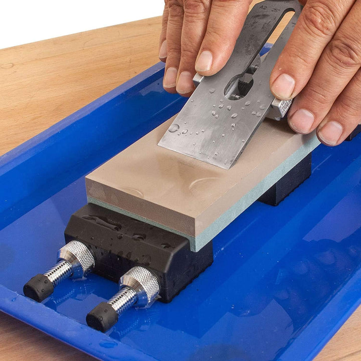 Schleifsteinhalter für die Spüle, mit rutschfestem Gummimaterial, verstellbar von 13,8 cm bis 22,9 c