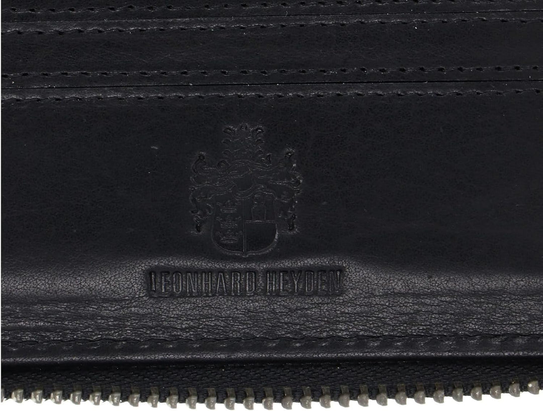 Leonhard Heyden Roma Geldbörse 12.5 cm schwarz