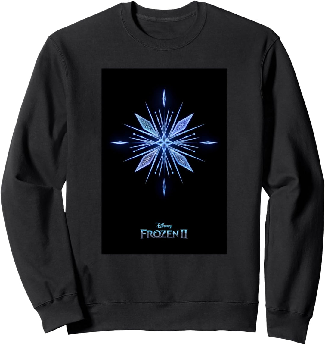 Disney Frozen 2 Snowflake Poster Sweatshirt