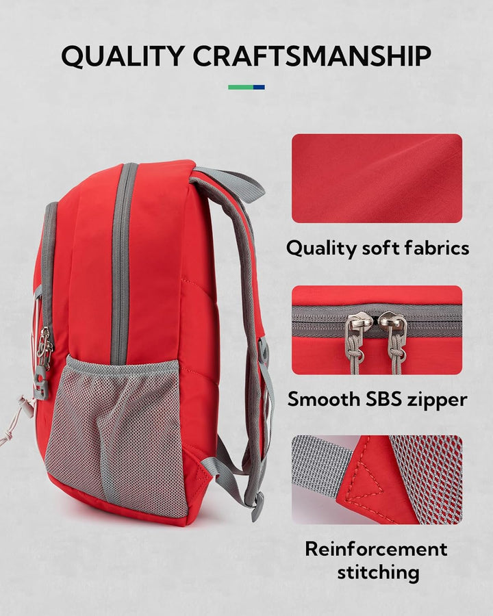 WATERFLY Rucksack Klein Wanderrucksack 12L: Leicht Tagesrucksack Mini Sport Backpack Outdoor Daypack