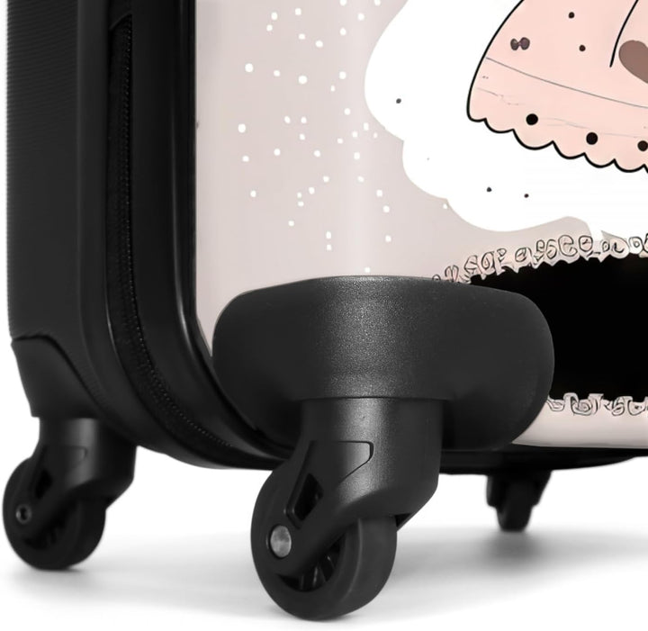 NoBoringSuitcases.com® Hartschalenkoffer Mädchen Koffer fürs Handgepäck Reisekoffe Kinder Geschenke